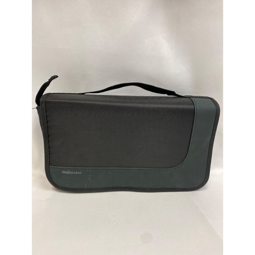 Mainstays CD DVD Organizer 72 Lot Disc Logic Holder Binder Case Zippered